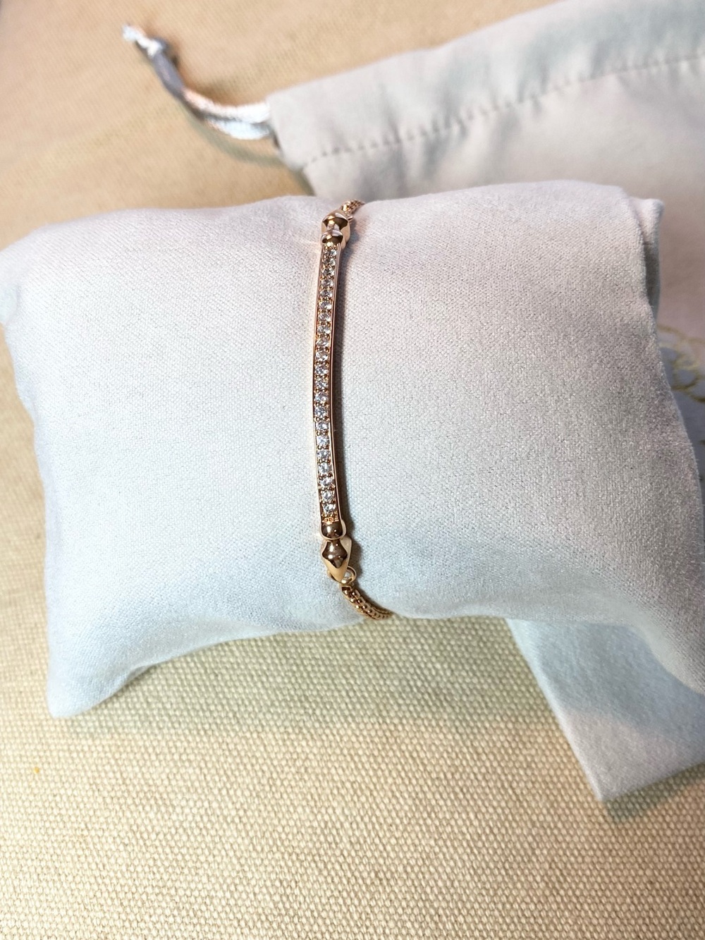 Kendra Scott Ott Adjustable Chain Bracelet in Rose Gold - Brand New Condition! - Picture 3 of 6